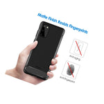 Jetech Case For Samsung Galaxy S20 5G 2020 Shock Absorption Cover Black