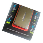 Linearflux Lithiumcard Portable Battery Backup Hypercharger Usb Micro Grey New