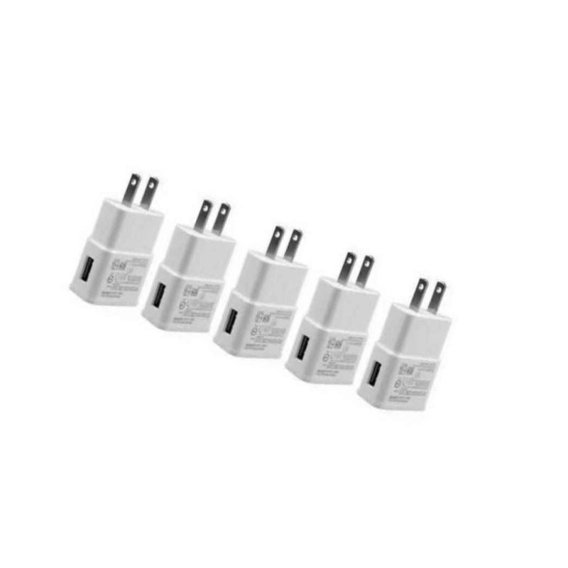 5X 2Amp Usb Power Adapter Wall Charger For Samsung Galaxy S4 S5 S6 Note 3 4 5