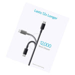 2X Anker Usb C Charger Cable Premium Nylon Fast Charging Data Lead For Samsung