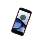 New Oem Incipio Dualpro Iridescent Red Black Case For Motorola Moto Z Droid