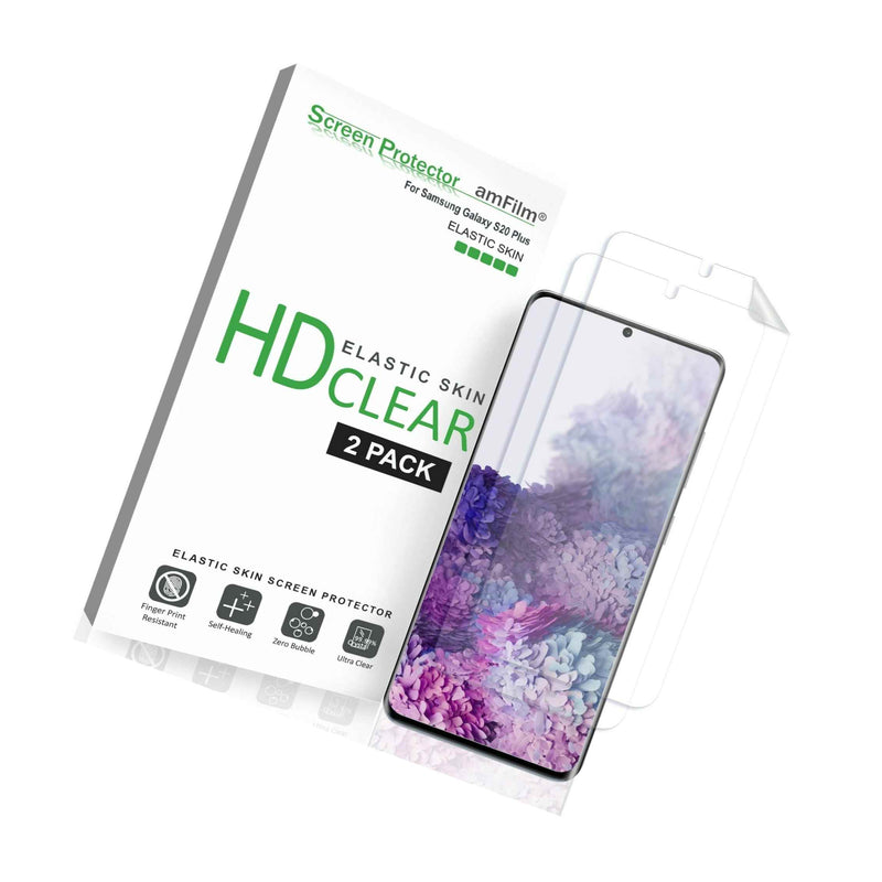 Samsung Galaxy S20 Plus Amfilm Premium Real Tpu Screen Protector Film 2 Pack