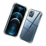 For Iphone 12 Pro Max Case Hard Shockproof Transparent Clear Hard Back Cover