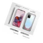 20 Pieces For Galaxy S20 Plus Phone Case Hybrid Bumper Shockproof Cover Pink