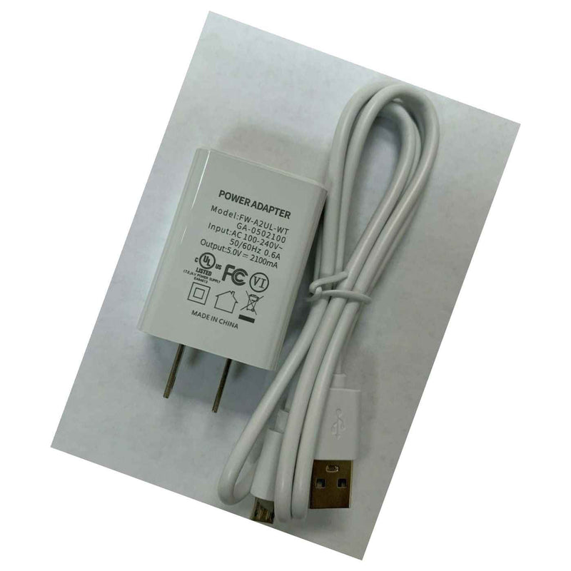 New Replacement Charger For Verizon Wireless Ellipsis 10 Micro Usb 2100Ma