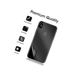 Iphone X Amfilm Premium Anti Glare Fingerprint Back Screen Protector 3 Pack