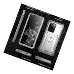 20 Pieces For Galaxy S20 Ultra Phone Case Heavy Duty Protective Cover White