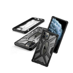 Poetic Affinity For Iphone 11 Pro Case Tpu Bumper Shockproof Cover Black Clear