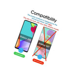 Amfilm 3 Pack Screen Protector For Samsung Galaxy A52 Tempered Glass Film