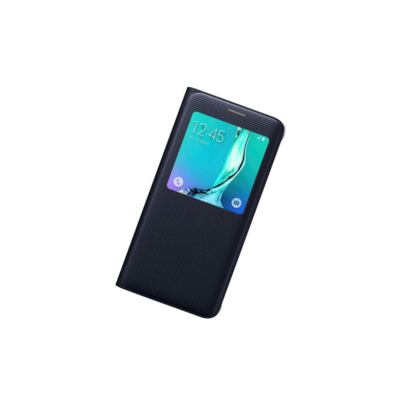 New Oem Samsung S View Flip Black Case For Samsung Galaxy S6 Edge Plus