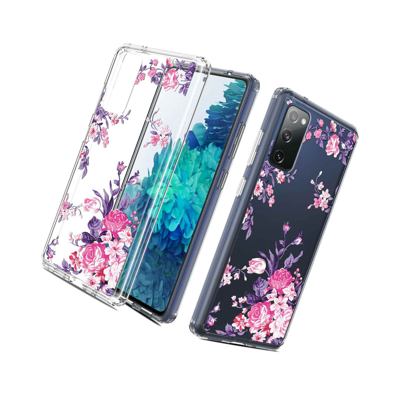 For Samsung Galaxy S20 Fe 5G Case Clear Shockproof Flexible Soft Tpu Slim Cover