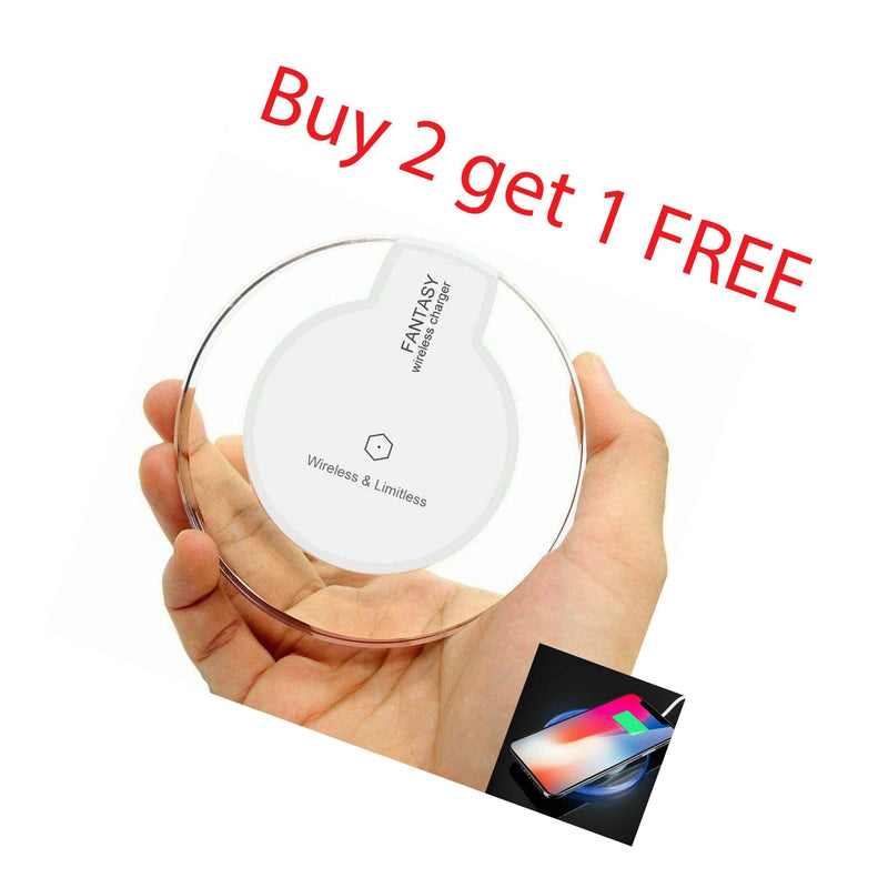 Wireless Phone Charger Pad For Iphone 11 Xs Xr 8 Galaxy Note 9 S10 Qi Charger
