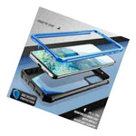 20 Pieces For Galaxy S20 Plus Phone Case Hybrid Bumper Shockproof Cover Blue