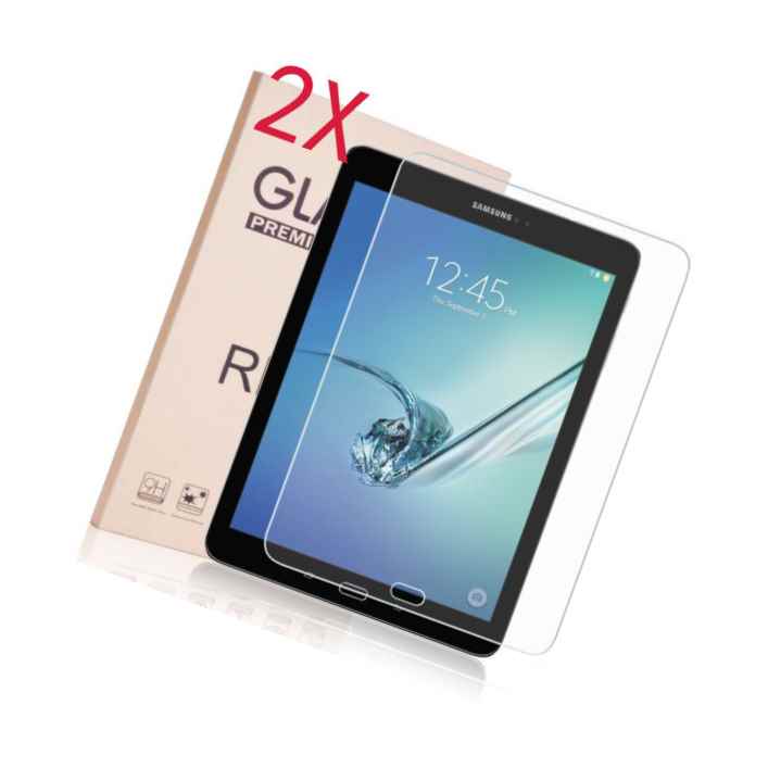 2X 9H Tempered Glass Screen Protector Film For Samsung Galaxy Tab S3 9 7 Inch