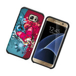 For Samsung Galaxy S7 Edge Case Protective Cover Full Coverage Tempered Glass