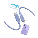 Anker 3Ft Silica Fast Charging Cable Usb C To Lightning Data For Iphone 12 11 Xr