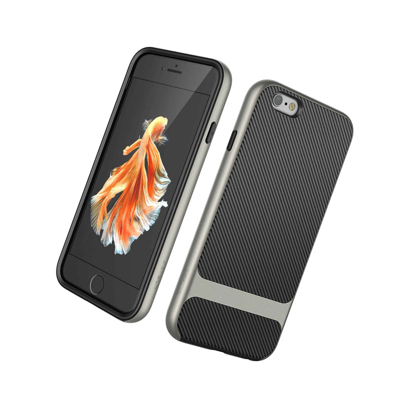 Jetech Case For Iphone 6 And Iphone 6S Shock Absorption Carbon Fiber Cover