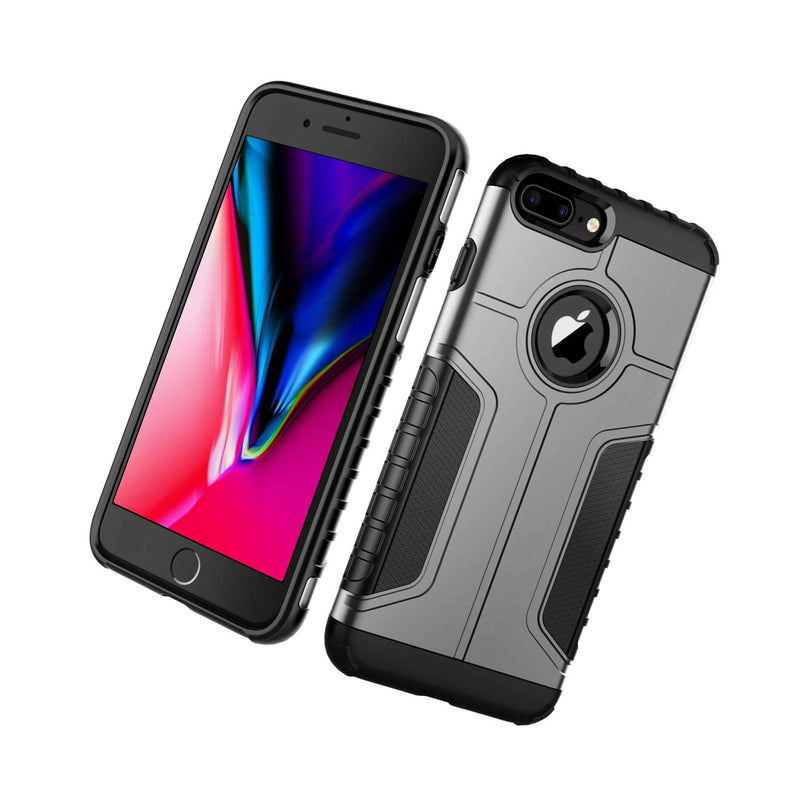 Jetech Case For Iphone 8 Plus 7 Plus Shockproof Dual Layer Protective Cover