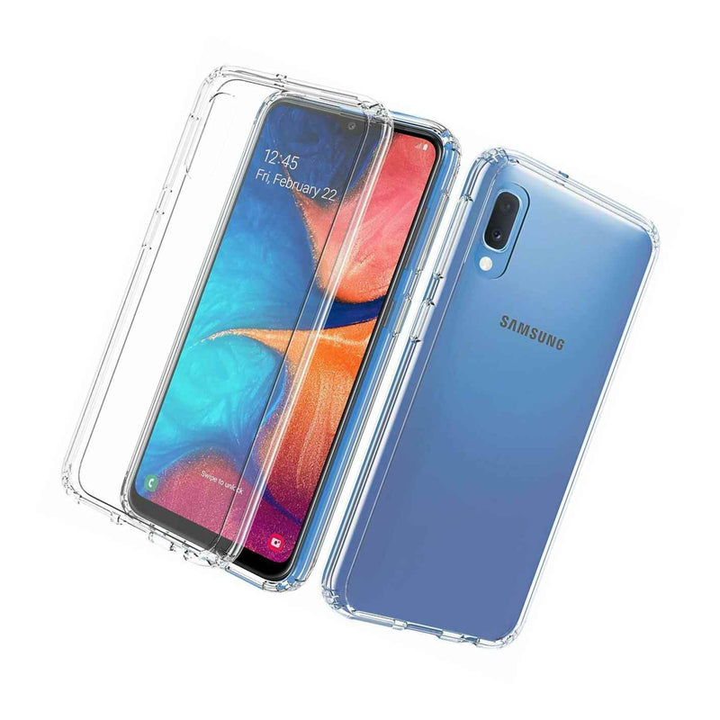 For Samsung Galaxy A10E Shockproof Clear Thin Rubber Phone Case Cover