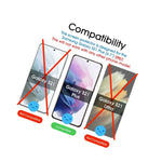 Amfilm 2 Pk Tempered Glass Screen Protector For Samsung Galaxy S21 Plus 6 7