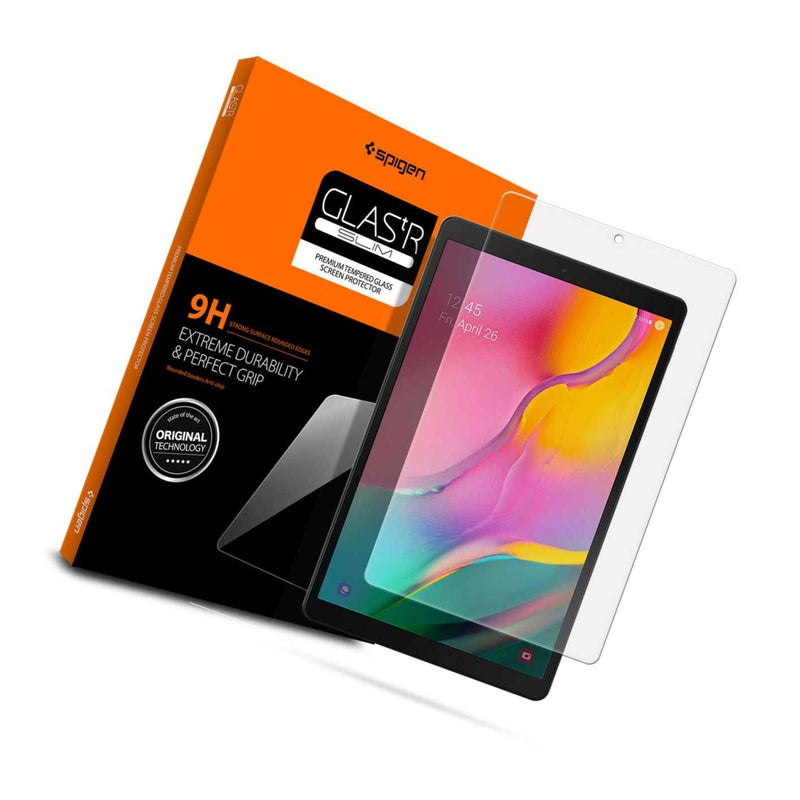 Galaxy Tab A 10 1 Inch 2019 Tempered Glass Screen Protector Spigen