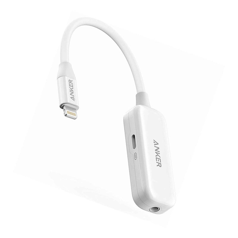 Anker 2In1 Audio Lightning Charging Adapter 3 5Mm Headphone Jack For Iphone 12