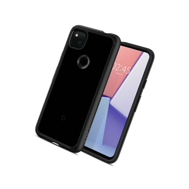 Google Pixel 4A 2020 Case Spigenultra Hybrid Black Slim Protective Cover