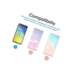Samsung Galaxy S10E Amfilm Premium Real Tempered Glass Screen Protector 3 Pack