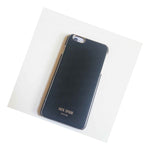 Jack Spade Wrap Case Cover Iphone 6 Plus New York Varick Black Gold Screen New