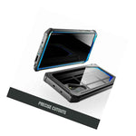 10 Pieces Poetic Guardian Series Shockproof Case For Galaxy Note 10 Cover Blue