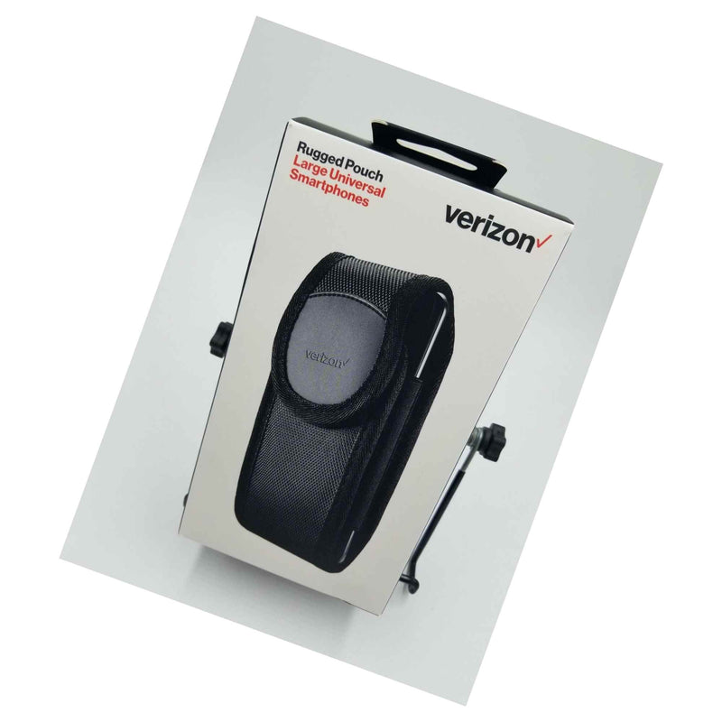Verizon Rugged Nylon Pouch Large Universal Smartphones Rotating Clip New