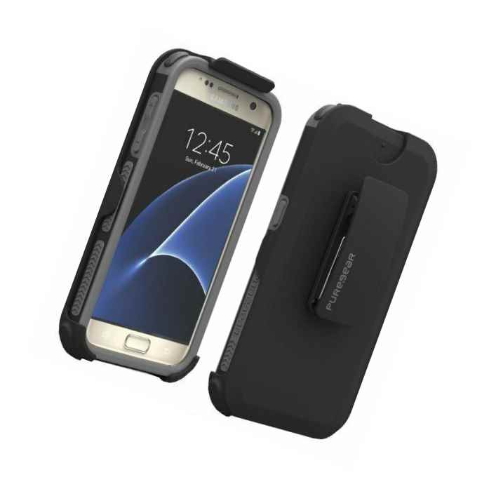 New Oem Puregear Dualtek Hip Black Case For Samsung Galaxy S7