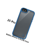 Lot Of 25 New Oem Belki Grip Max Gray Blue Case For Iphone 5 5S Se
