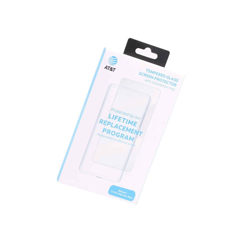 At T Tempered Glass Screen Protector For Iphone Xs Max Clear