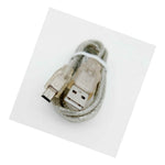 3Ft Mini Usb Data Sync Charger Charging Cable Usb 2 0 White 36In Silver Color