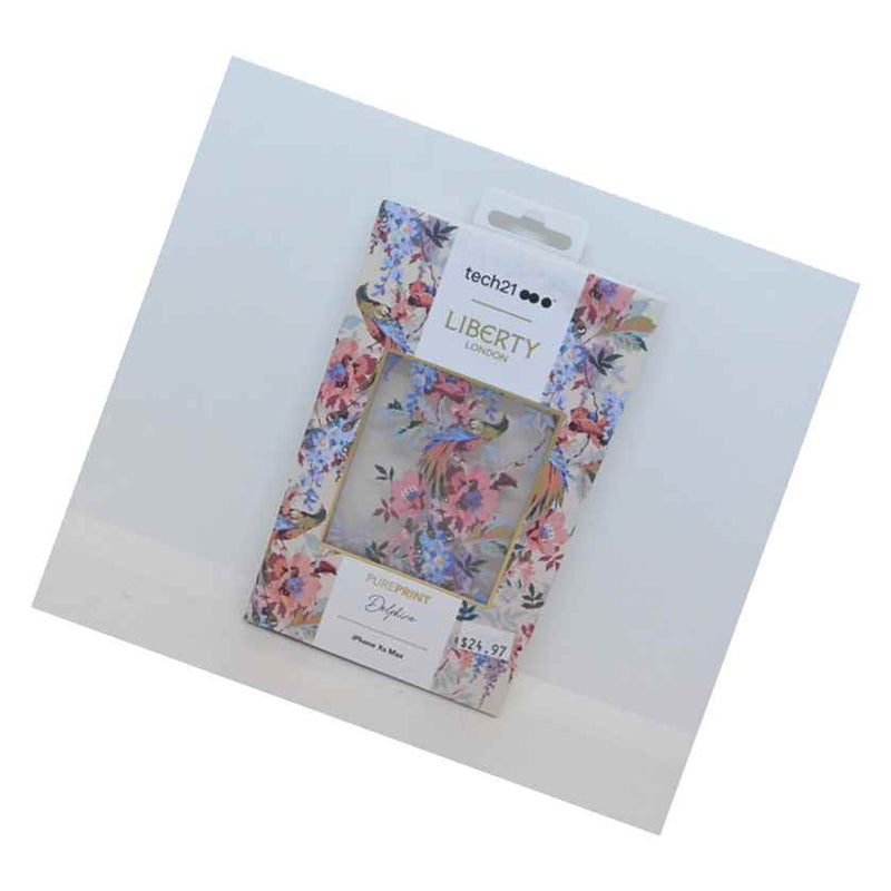 New Oem Tech21 Pure Print Liberty Delphine Case For Iphone Xs Max
