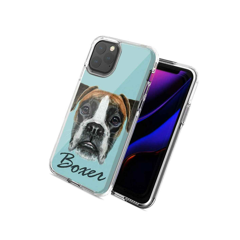 For Apple Iphone 12 Pro 12 Boxer Design Double Layer Phone Case Cover