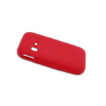 Samsung S390G Freeform M T189N Case Red Rubber Silicone Skin Cover