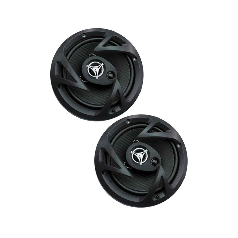 New 2 6 5 3Way Car Audio Stereo Speakers Full Range Coaxial Pair 4Ohm 6 1 2