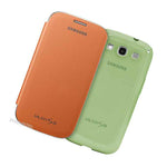 Samsung Oem Cover Bundle For Galaxy S3 Siii Phone Orange Flip Green Protective
