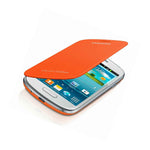 Samsung Oem Cover Bundle For Galaxy S3 Siii Phone Orange Flip Green Protective