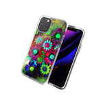For Apple Iphone 12 Pro Max Colorful Daisies Design Double Layer Phone Case
