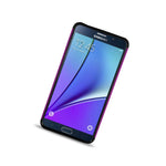For Samsung Galaxy Note 5 Case Purple Black Hybrid Diamond Bling Skin Cover