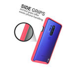 Matte Pink Trim Shockproof Hard Cover Full Body Phone Case For Oneplus 8 Pro