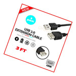 3X Usb 3 Extension Cable Cord M F For Samsung Galaxy S20 S20 Note 20 20 Ultra