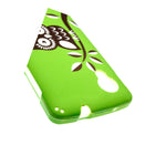 For Lg Google Nexus 5 Green Owl Case Hard Plastic Design Cover