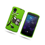 For Lg Google Nexus 5 Green Owl Case Hard Plastic Design Cover
