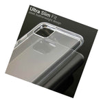 Clear Case For Google Pixel 4 Flexible Slim Fit Rubber Tpu Phone Cover