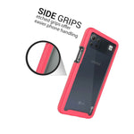 Pink Trim Hard Cover Full Body Shockproof Phone Case For Lg K92 5G
