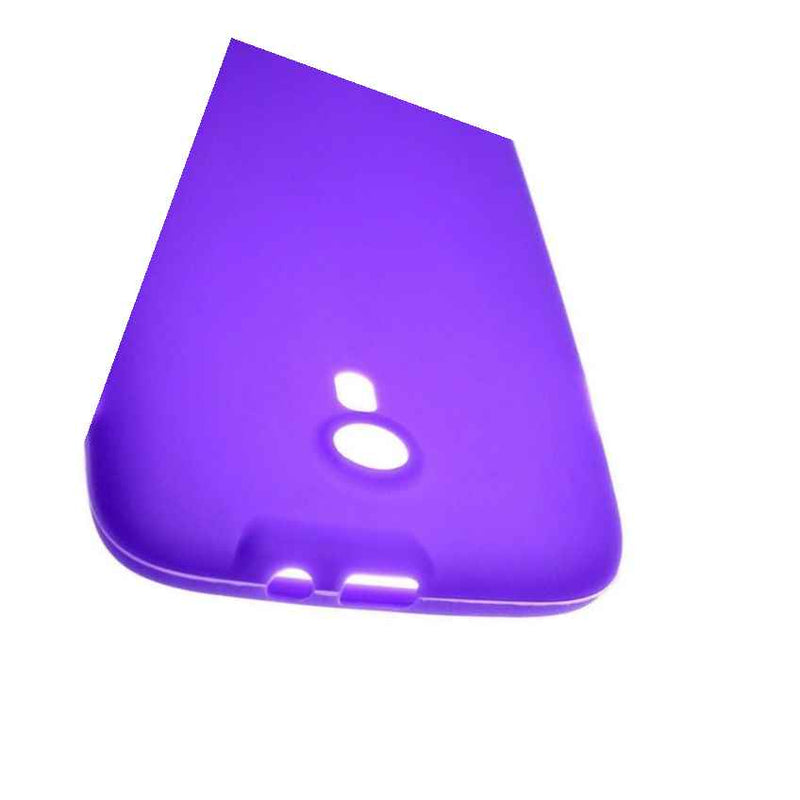 For Blu Studio 5 0 Purple Case Silicone Soft Rubber Skin Phone Cover